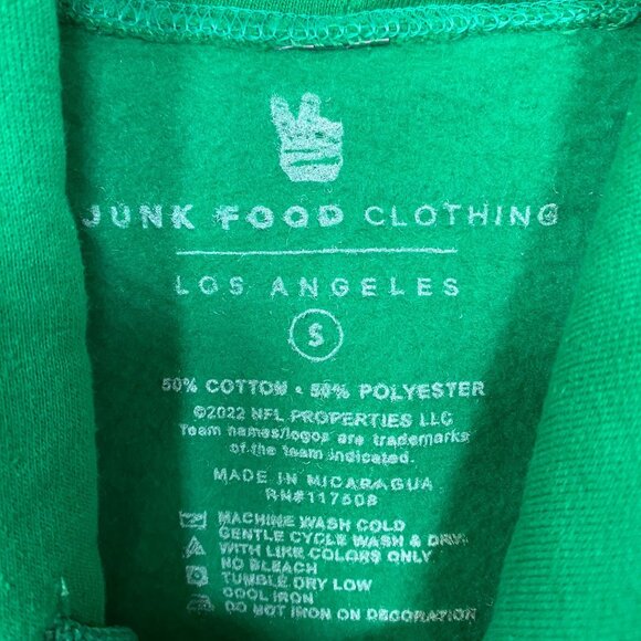 NFL Junk Food Philadelphia Eagles Hoodie size Small - Picture 4 of 4